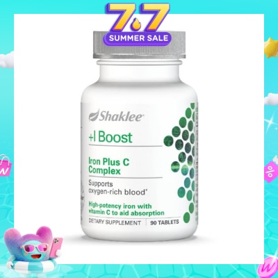 SHAKLEE - Iron Plus C Complex 90 Tablets&nbsp;(Expiry: Jun`2027)