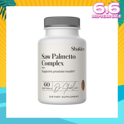 SHAKLEE Saw Palmetto Complex 60 Capsules