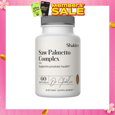 SHAKLEE Saw Palmetto Complex 60 Capsules (Expiry: Oct`2026)
