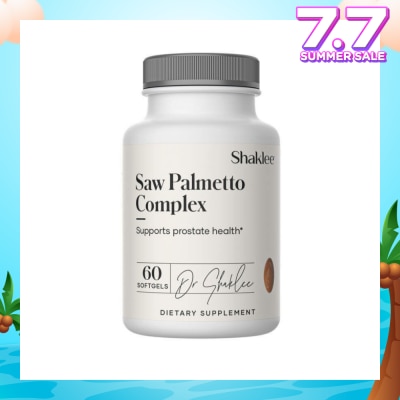 SHAKLEE Saw Palmetto Complex 60 Capsules
