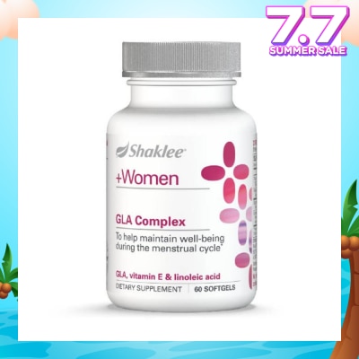 SHAKLEE Gla Complex with Vitamin E and Sunflower Seed Oil 60 Capsules