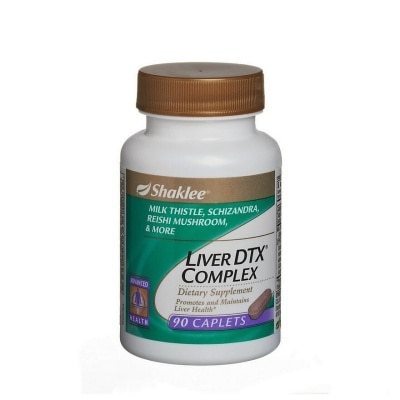 SHAKLEE Liver DTX Complex Dietary Supplement Caplets (Promotes and Maintains Liver Health) 90s