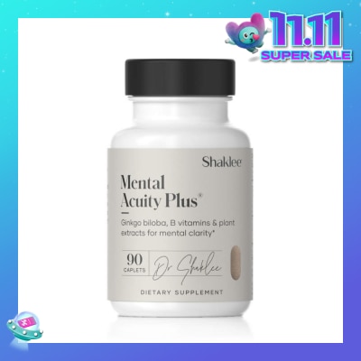 SHAKLEE Mental Acuity Plus Dietary Supplement Caplet (For Mental Clarity Support Normal Brain Functions) 90s