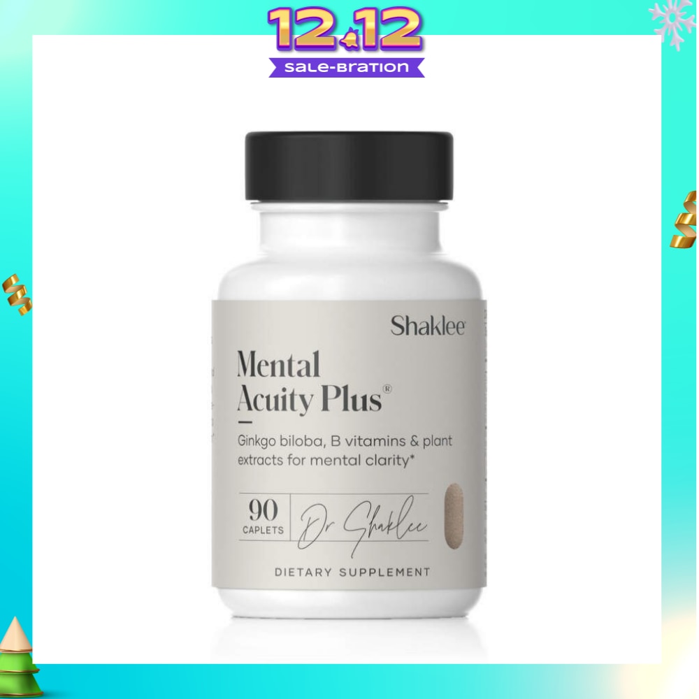 Mental Acuity Plus Dietary Supplement Caplet (For Mental Clarity Support Normal Brain Functions) 90s