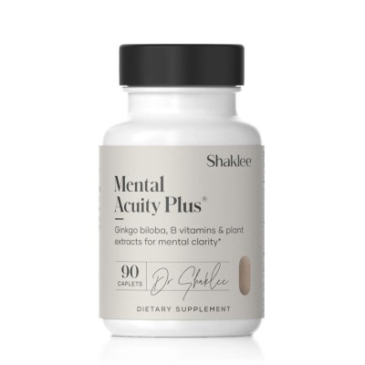 SHAKLEE Mental Acuity Plus Dietary Supplement Caplet (For Mental Clarity Support Normal Brain Functions) 90s