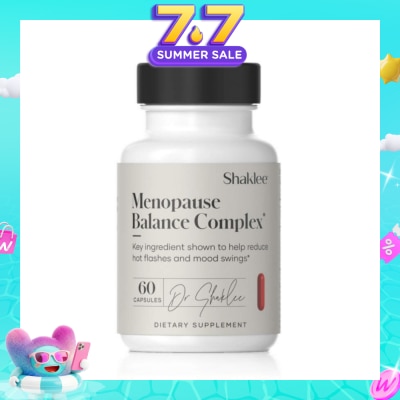SHAKLEE - Menopause Balance Complex Capsule (Reduce Hots Flashes + Mood Swings) 60s