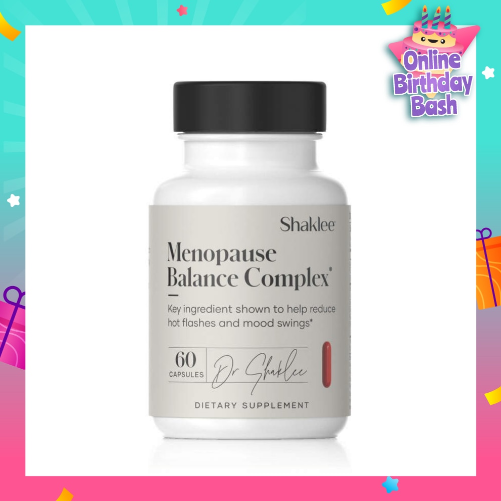 Menopause Balance Complex Capsule (Reduce Hots Flashes + Mood Swings) 60s