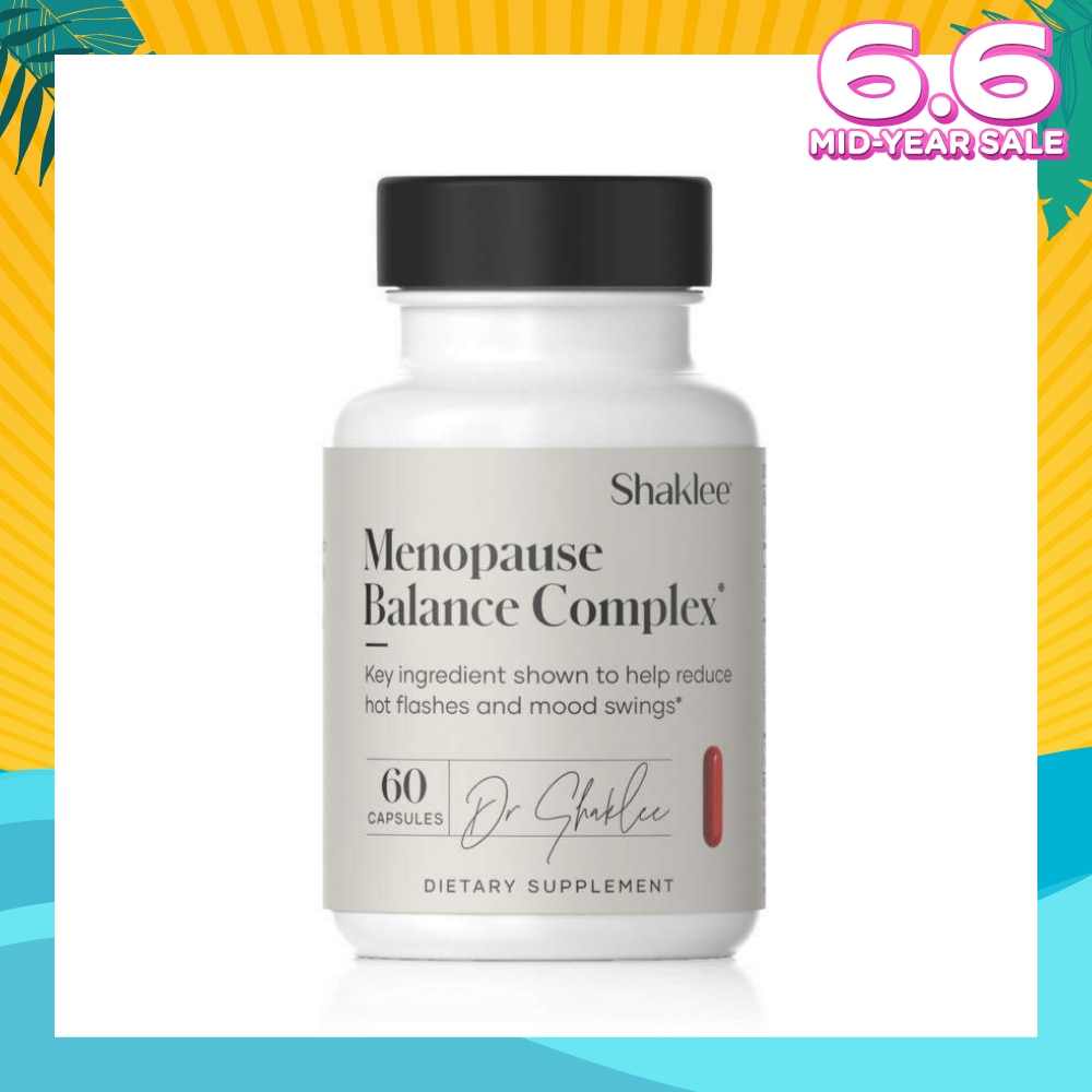 Menopause Balance Complex Capsule (Reduce Hots Flashes + Mood Swings) 60s