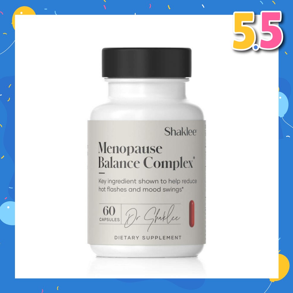Menopause Balance Complex Capsule (Reduce Hots Flashes + Mood Swings) 60s