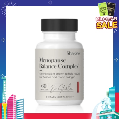 SHAKLEE Menopause Balance Complex Capsule (Reduce Hots Flashes + Mood Swings) 60s