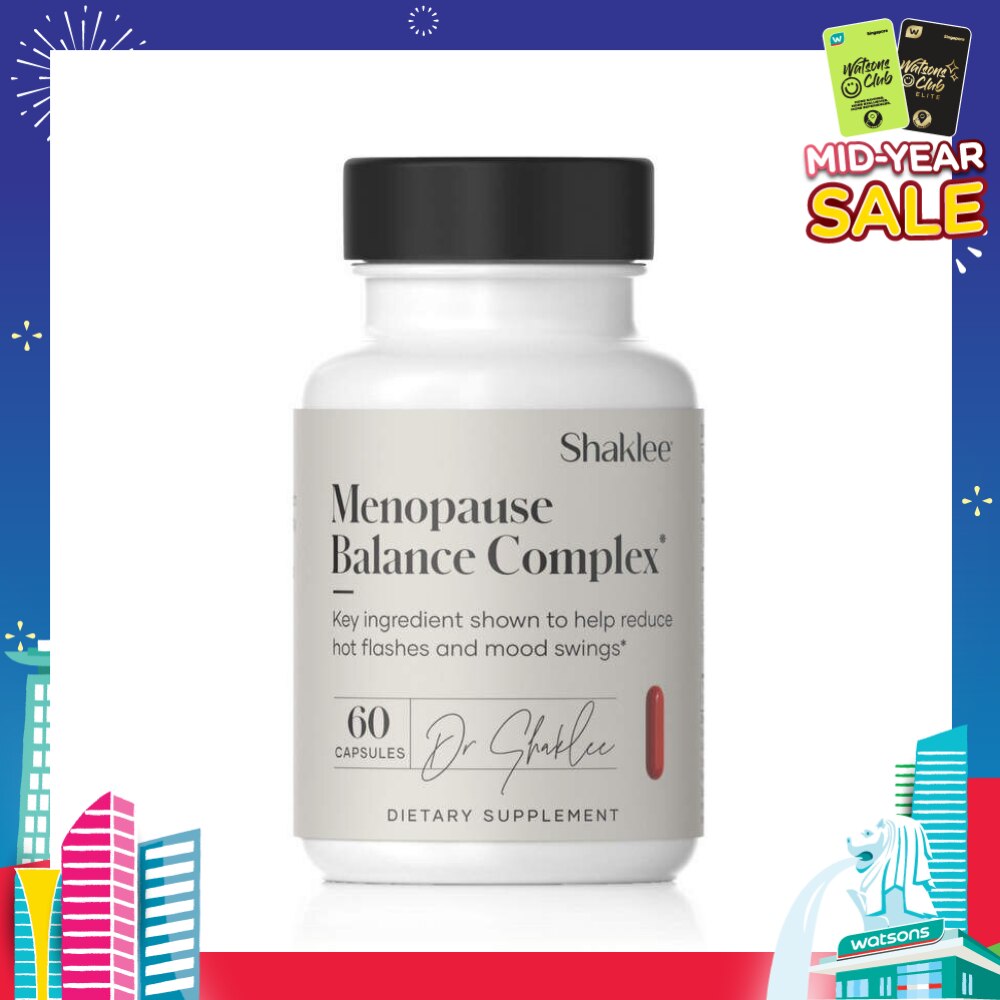 Menopause Balance Complex Capsule (Reduce Hots Flashes + Mood Swings) 60s