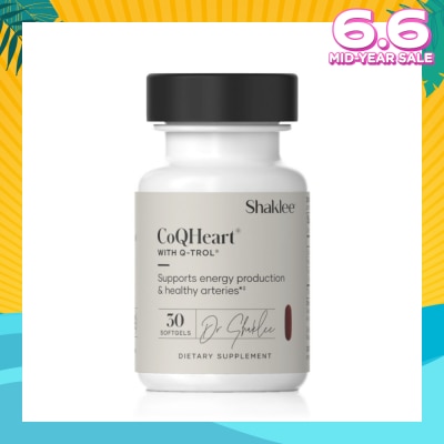 SHAKLEE CoQHeart With Q-Trol Dietary Supplement Softgel 30s