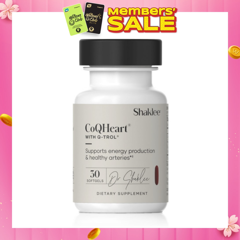 CoQHeart With Q-Trol Dietary Supplement Softgel 30s (Expiry: Aug`2026)