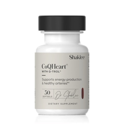 SHAKLEE CoQHeart With Q-Trol Dietary Supplement Softgel 30s