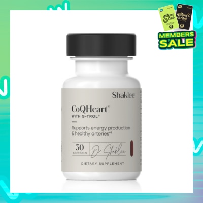 SHAKLEE CoQHeart With Q-Trol Dietary Supplement Softgel 30s