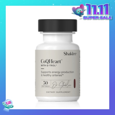 SHAKLEE CoQHeart With Q-Trol Dietary Supplement Softgel 30s (Expiry: Aug`2026)
