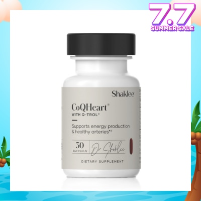 SHAKLEE CoQHeart With Q-Trol Dietary Supplement Softgel 30s