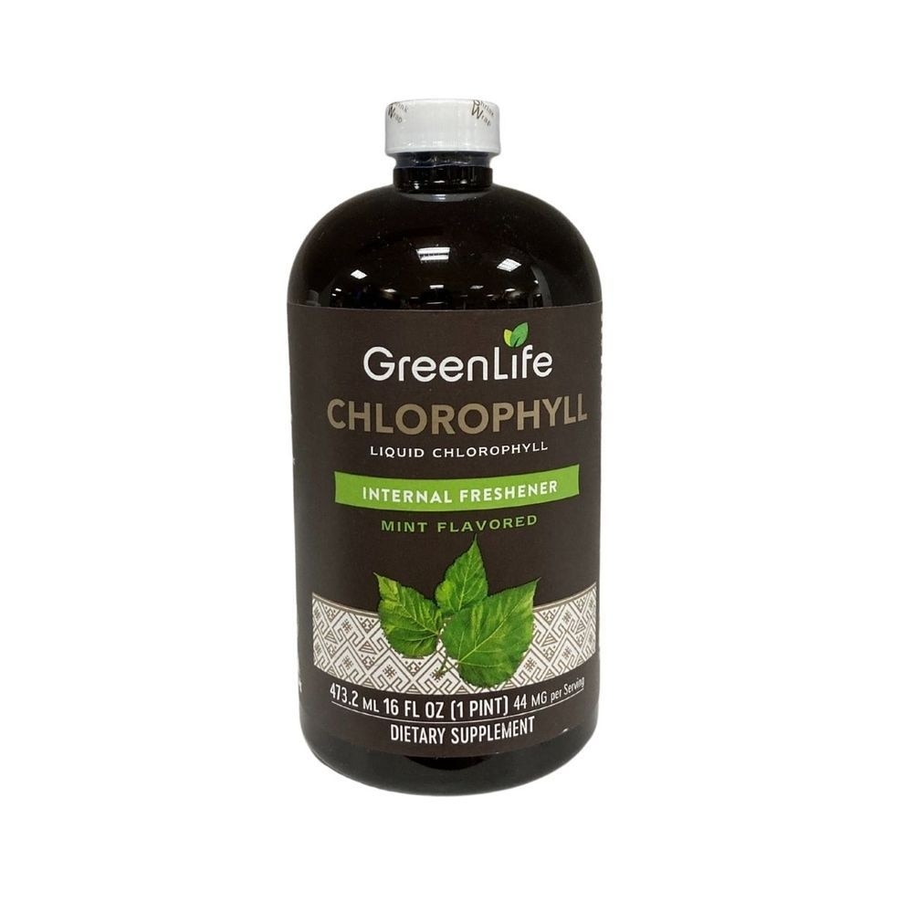 Chlorophyll Liquid Internal Freshener Mint Flavor (For Internal Odor Control) 473ml