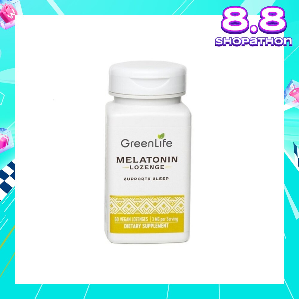 Melatonin Lozenge Vegan Tablet 3mg (Supports Sleep) 60s
