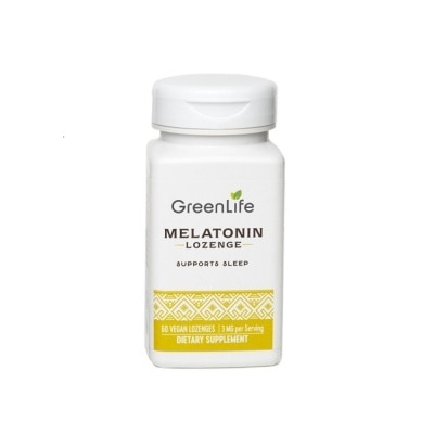 GREENLIFE Melatonin Lozenge Vegan Tablet 3mg (Supports Sleep) 60s