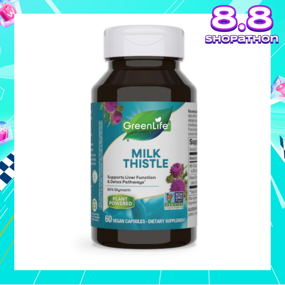 Milk Thistle Vegecaps 80% Silymarin 60s