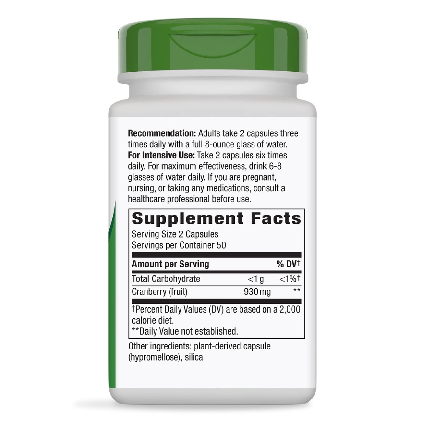 Cranberry Fruit Vegan Capsule 100s