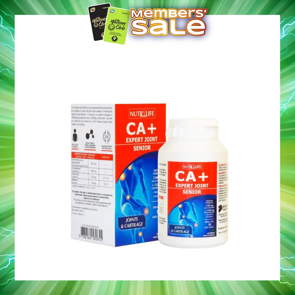 CA+ Expert Joint Senior Vegecap(For Joints & Cartilage) 60s