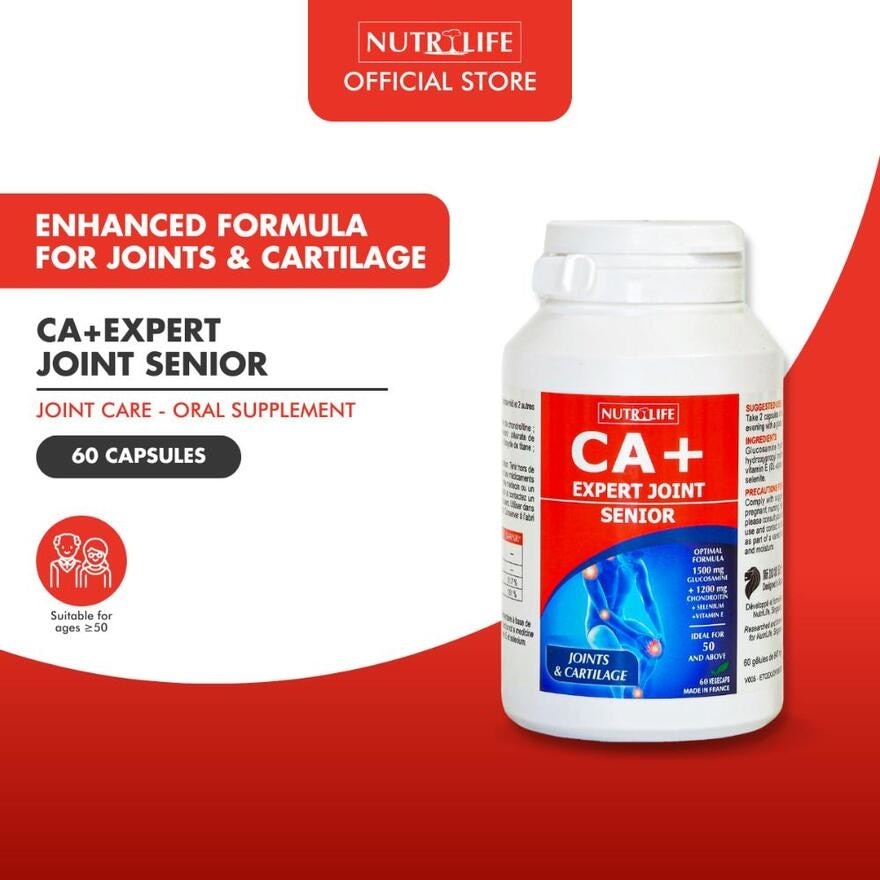 CA+ Expert Joint Senior Vegecap(For Joints & Cartilage) 60s