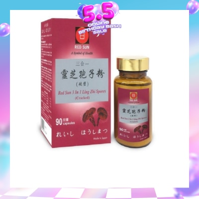 RED SUN - RED SUN 3IN1 LINGZHI 60'S+30'S