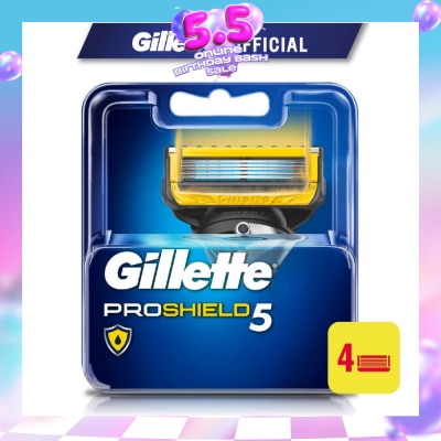GILLETTE - ProShield5 Replacement Cartridge 4s