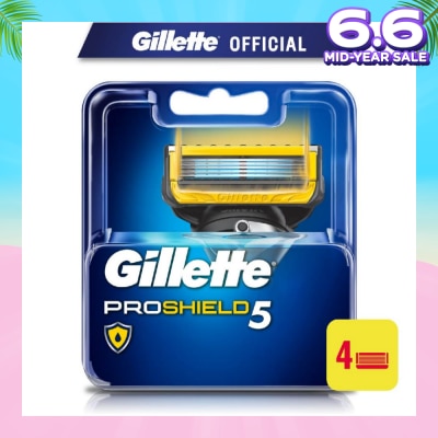 GILLETTE ProShield5 Replacement Cartridge 4s