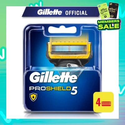 GILLETTE ProShield5 Replacement Cartridge 4s