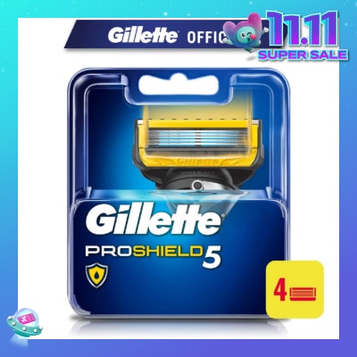 GILLETTE ProShield5 Replacement Cartridge 4s