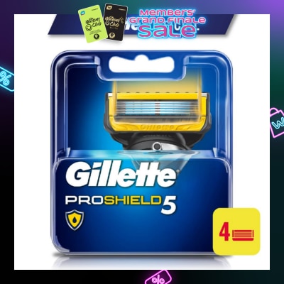 GILLETTE ProShield5 Replacement Cartridge 4s