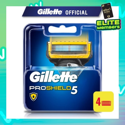 GILLETTE ProShield5 Replacement Cartridge 4s