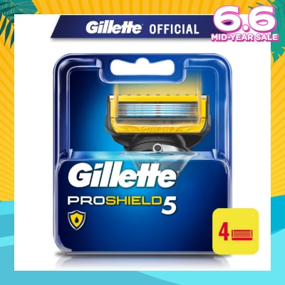 GILLETTE ProShield5 Replacement Cartridge 4s
