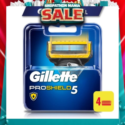 GILLETTE - ProShield5 Replacement Cartridge 4s