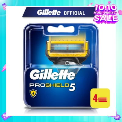 GILLETTE ProShield5 Replacement Cartridge 4s