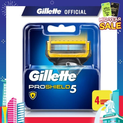 GILLETTE ProShield5 Replacement Cartridge 4s