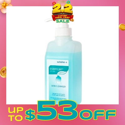 SCHULKE Esemtan Skin Cleanser (Suitable for Dry to Mild Sensitive Skin) 1L