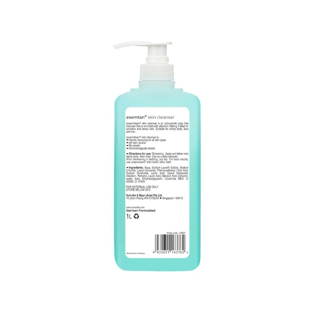 Esemtan Skin Cleanser (Suitable for Dry to Mild Sensitive Skin) 1L