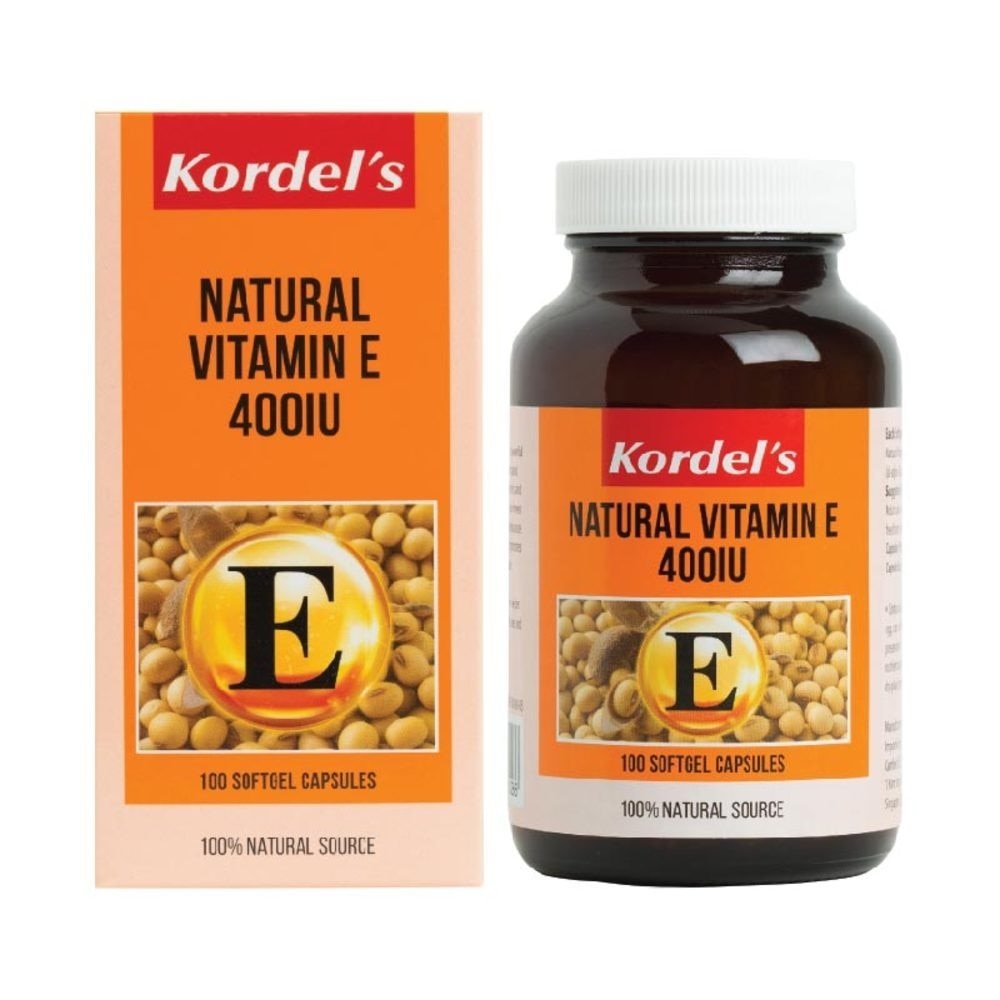 Natural Vitamin E 400 IU 100s