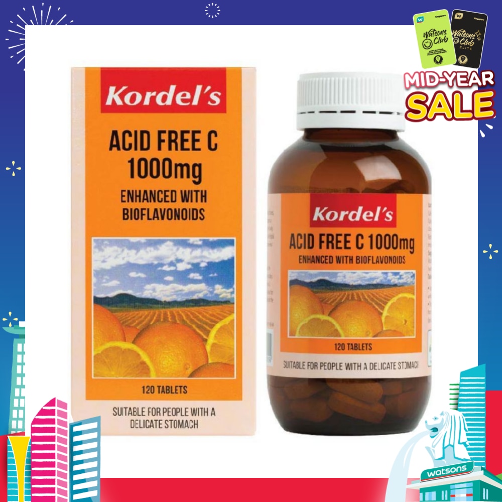 Acid Free C 1000 mg 120s