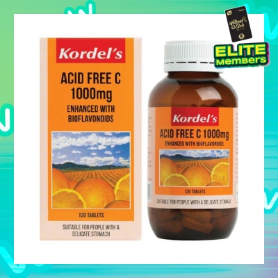 KORDEL'S Acid Free C 1000 mg 120s