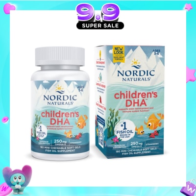 NORDIC NATURALS - Children DHA Soft Gels 180s image