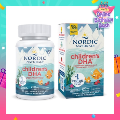 NORDIC NATURALS Children DHA Soft Gels 180s
