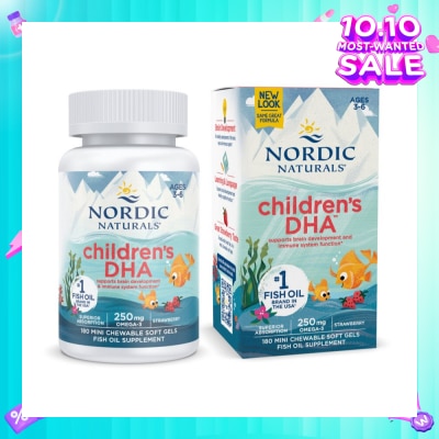 NORDIC NATURALS Children DHA Soft Gels 180s