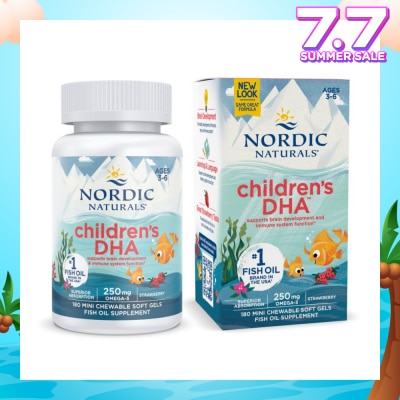 NORDIC NATURALS Children DHA Soft Gels 180s