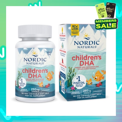 NORDIC NATURALS Children DHA Soft Gels 180s