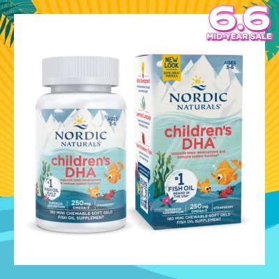 NORDIC NATURALS Children DHA Soft Gels 180s